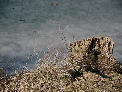 Noch ist er vereist.