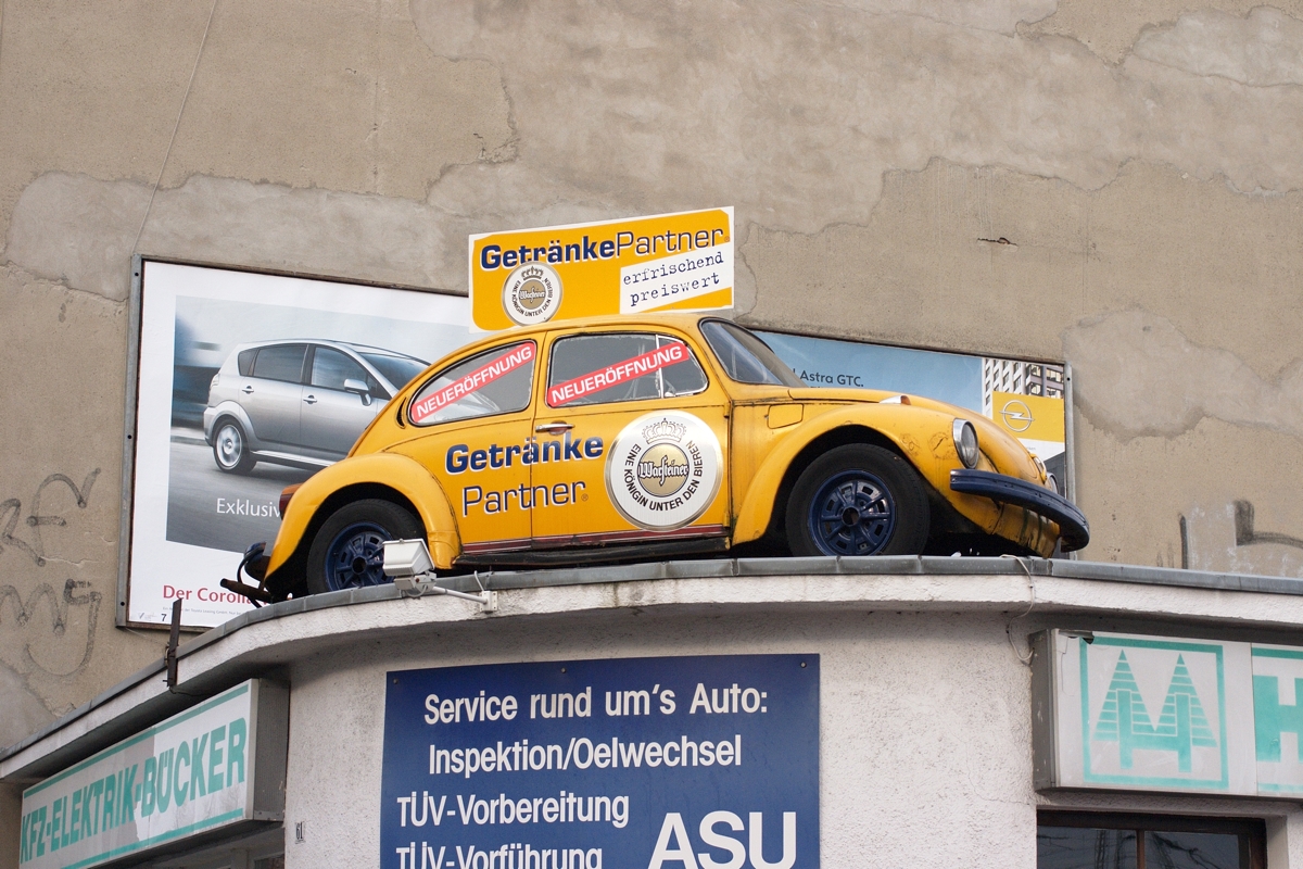 Was man so auf Dächern findet ...